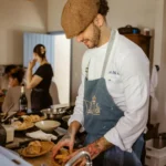 chef preparing food