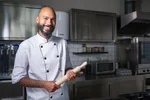 chef smiling at camera